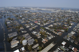 Flooded city